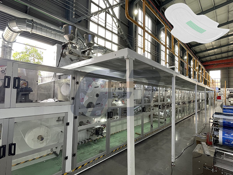 Sanitary Napkin Manufacture Machine